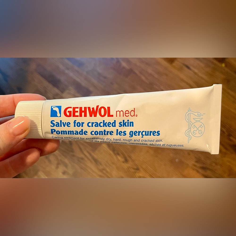 NEW GEHWOL SALVE FOR CRACKED SKIN MADE IN GERMANY 2.6 OZ TUBE new sealed